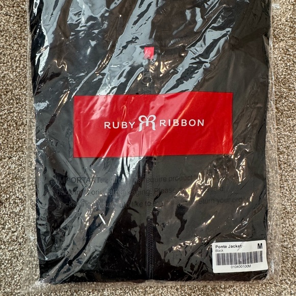 Ruby Ribbon Ponte Jacket - Picture 5 of 7